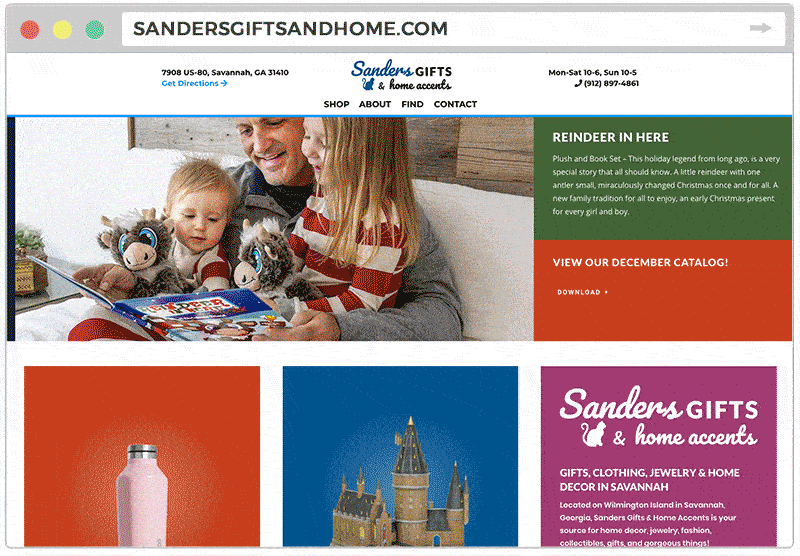 Web Design Portfolio| TradeBark Savannah